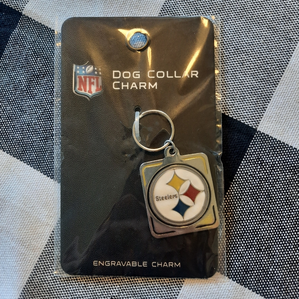 Pittsburgh Steelers Dog Collar Charm